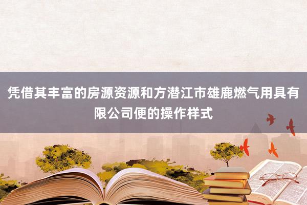 凭借其丰富的房源资源和方潜江市雄鹿燃气用具有限公司便的操作样式